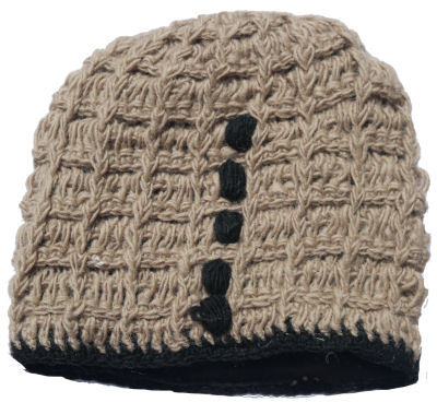 Wool Hat Choclate CP-030D